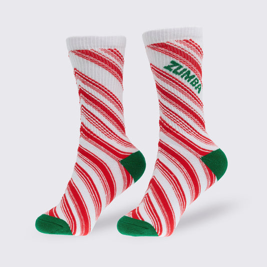 Zumba Holiday Plush High Socks