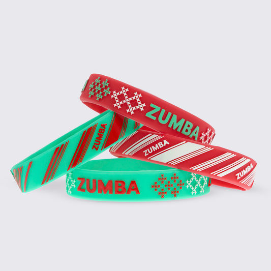 Zumba Holiday Rubber Bracelets 50PK
