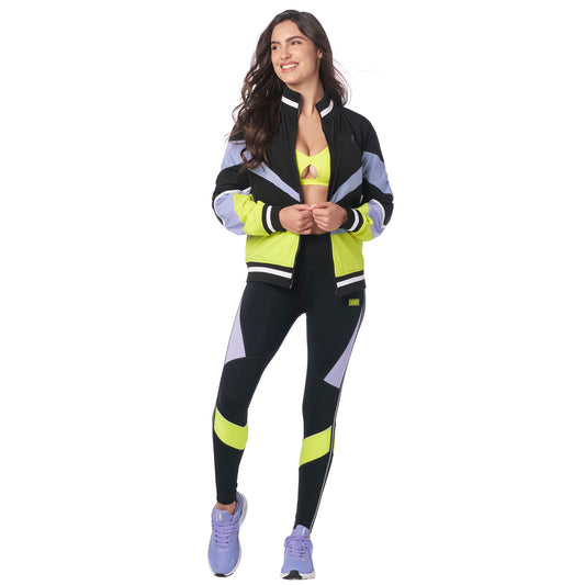 Zumba Dance Zip-Up Track Jacket