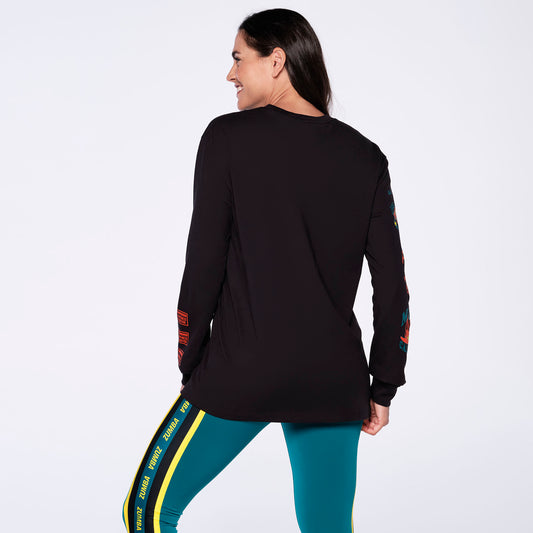 Club Zumba Long Sleeve Tee