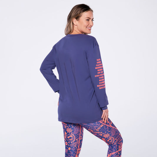 Zumba Music Lab Long Sleeve Tee