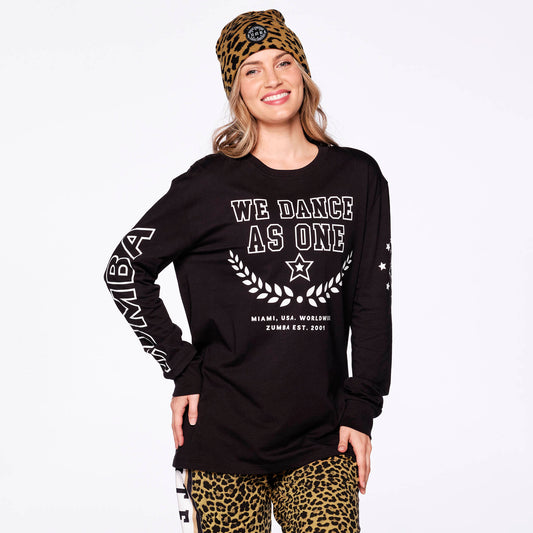 Zumba We Dance As One Long Sleeve Tee