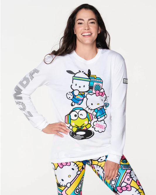 Zumba X Hello Kitty + Friends Long Sleeve Printed Tee