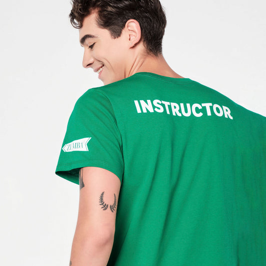 Zumba Prep Crew Neck Tee - Very Verde