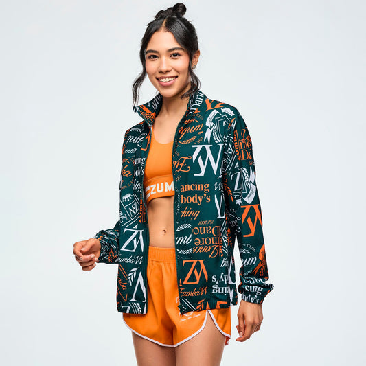 Class of 2001 Unisex Mock Neck Woven Jacket