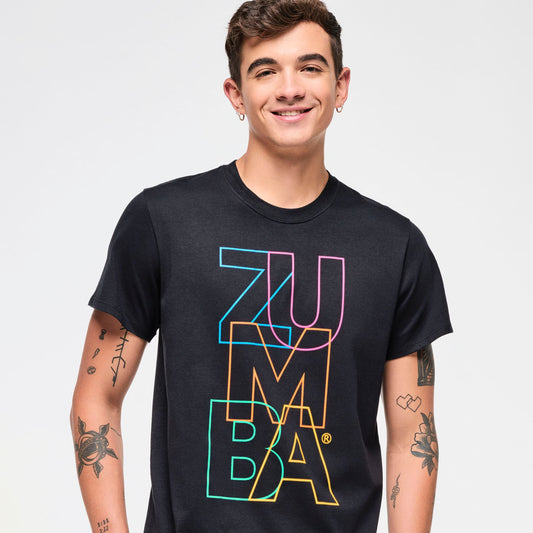 Zumba Block Tee