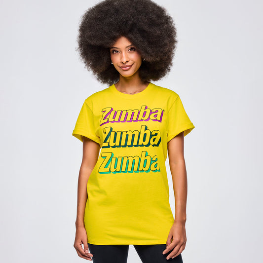 Apres Zumba Unisex Crew Neck Tee - Sunrays
