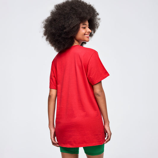 Zumba Holiday Unisex Crew Neck Tee - Red