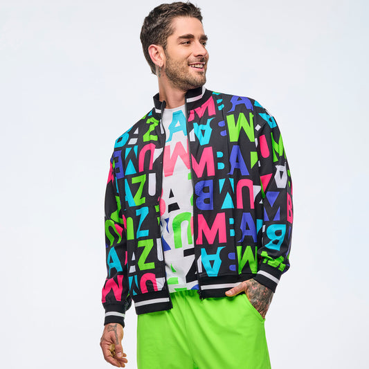 Neon Oversized Track Jacket