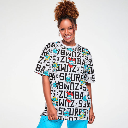 Zumba X The Smurfs Unisex Oversized Top