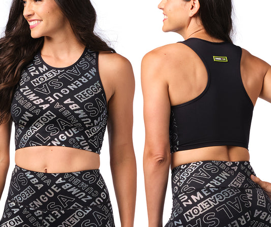 Zumba Happy Crop Tank
