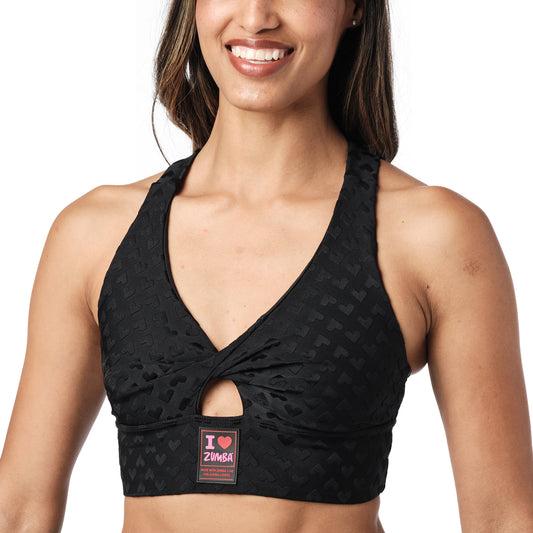 Zumba Love Twisted Bra