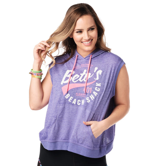 Beto's Beach Shack Sleeveless Hoodie