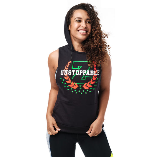 Zumba Unstoppable Sleeveless Hoodie