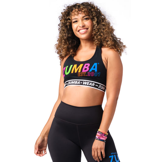 Zumba Happy Scoop Bra