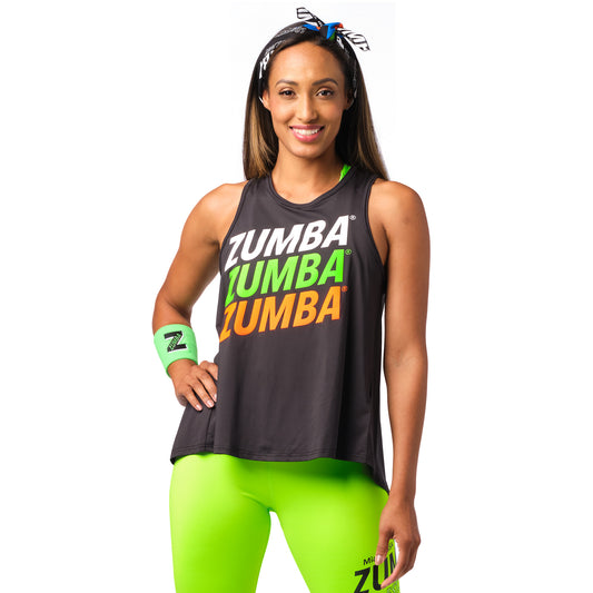 Zumba Tie Back Tank