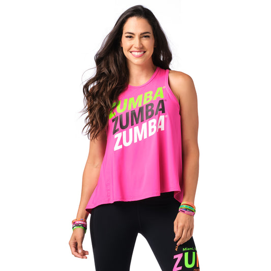 Zumba Tie Back Tank