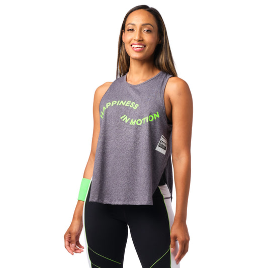 Zumba Scoop Hem Top