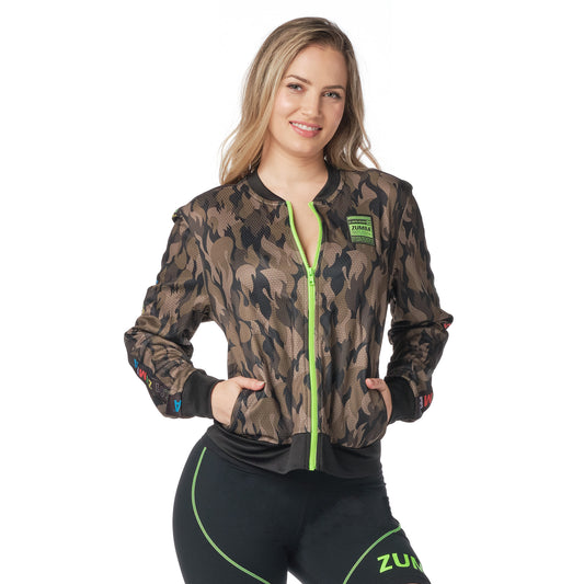 Zumba Camo Track Jacket