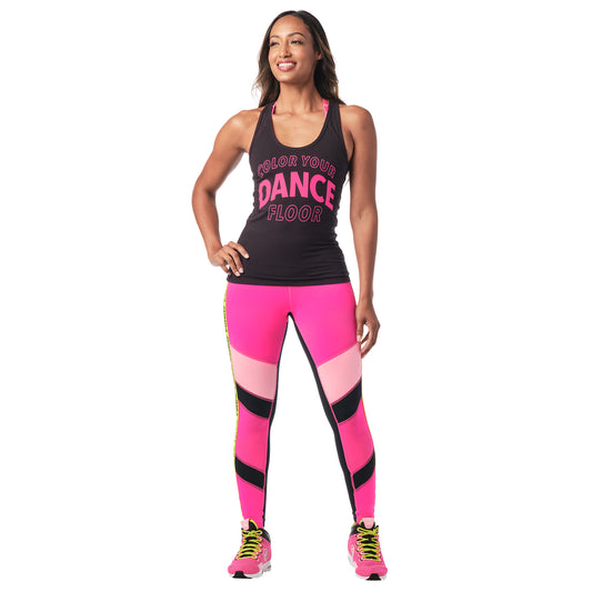 Color Your Dance Floor Instructor Racerback