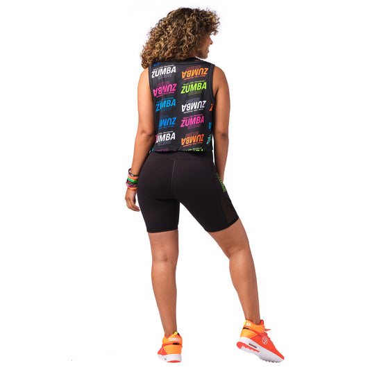 Zumba Jersey Crop Tank