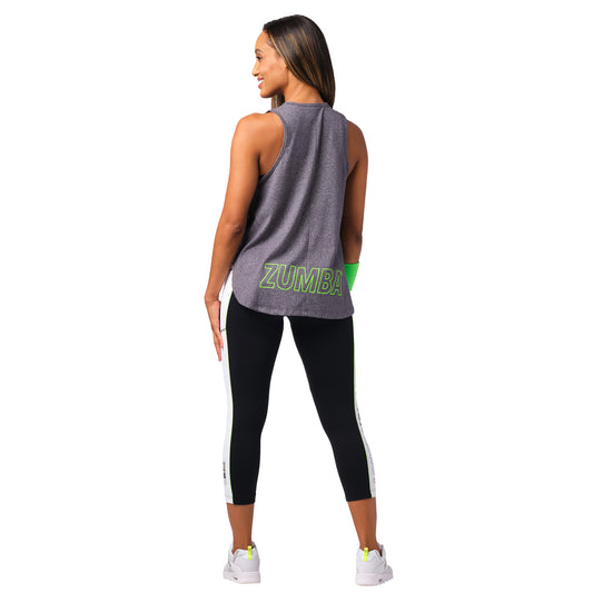 Zumba Scoop Hem Top