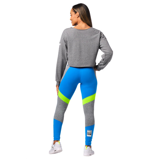 All Moves Welcome Cropped Sweatshirt