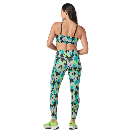 Zumba Camo Flame Bra