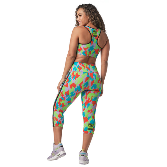 Zumba Fuego Keyhole Bra