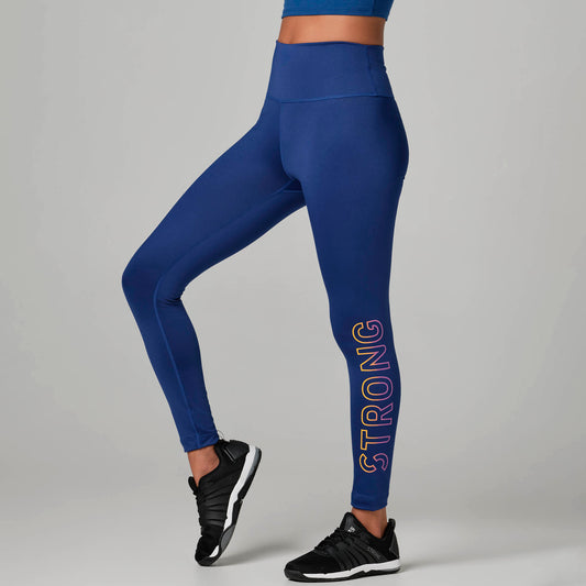 Strong ID High Waistband Ankle Leggings