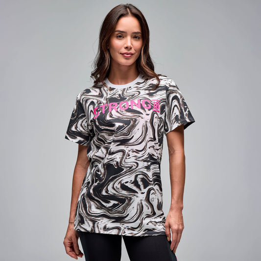 STRONG iD Unisex Tee - White/Black
