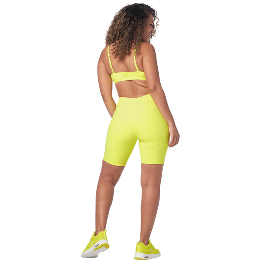 Zumba Dance Co. High Waisted Biker Shorts
