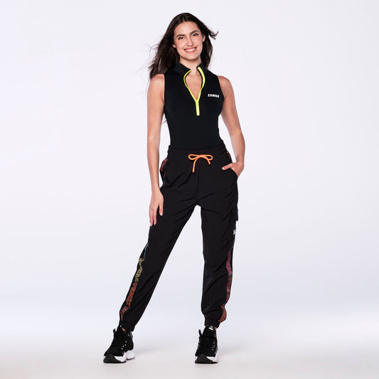 Zumba Electric Half-Zip Bodysuit