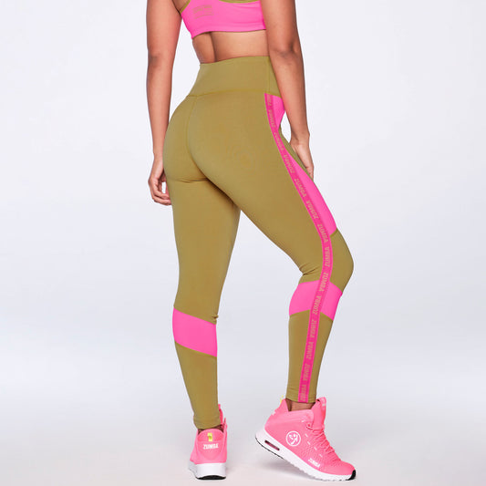 Zumba Core High Waisted Ankle Leggings