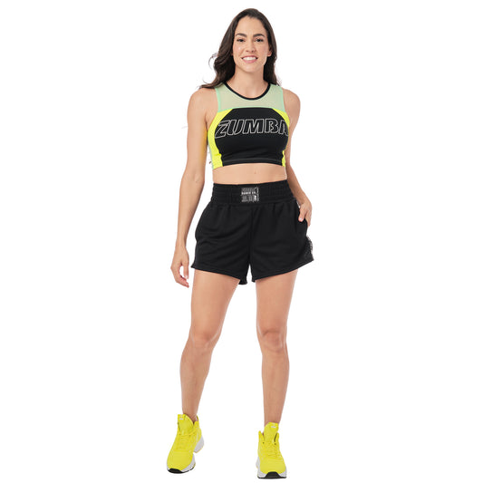 Zumba High Waisted Loose Shorts