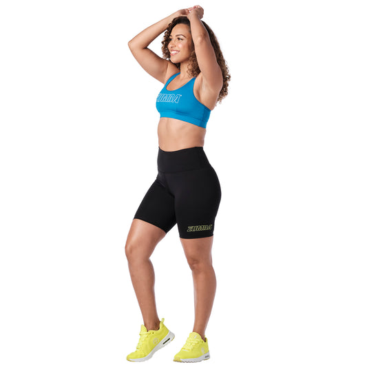 Zumba Essential High Waisted Biker Shorts