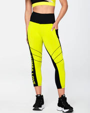 Zumba Love High Waisted Crop Leggings