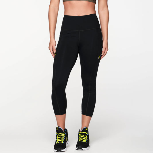 Zumba Forever High Waisted Crop Leggings