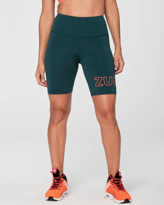 We Move The World High Waisted Biker Shorts