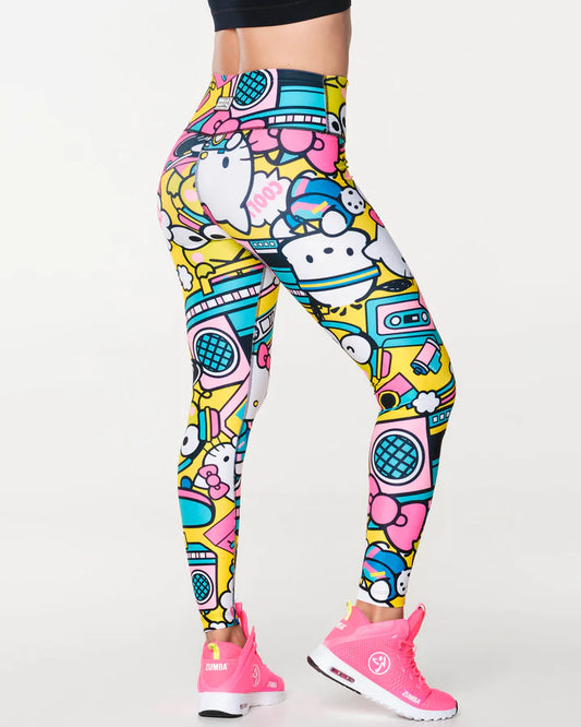 Zumba X Hello Kitty + Friends Printed Ankle Leggings