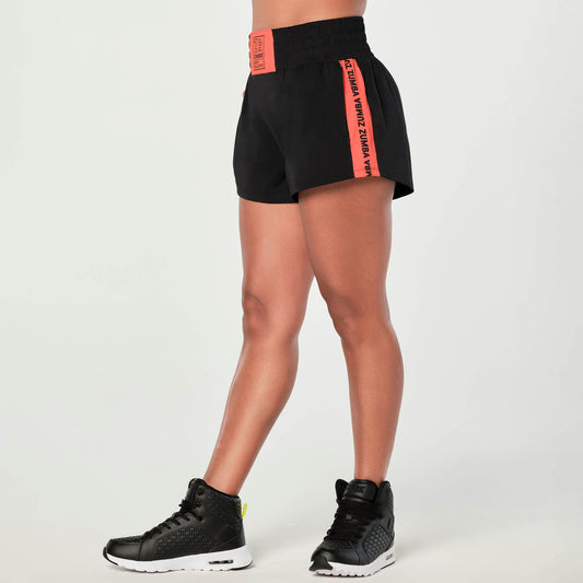 Zumba Since 2001 High Waisted Loose Shorts