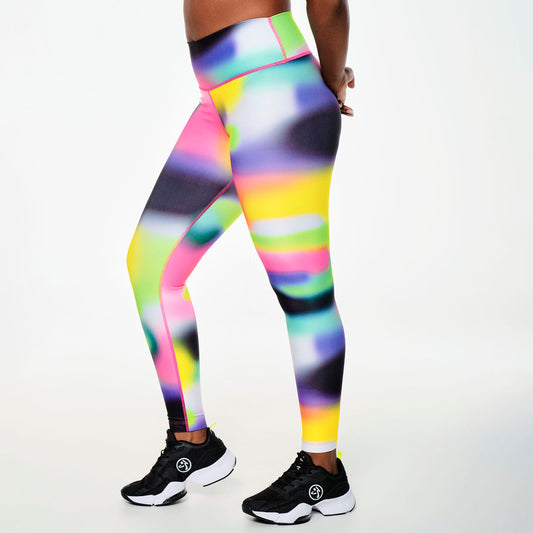 Zumba Tropidelic High Waisted Ankle Leggings