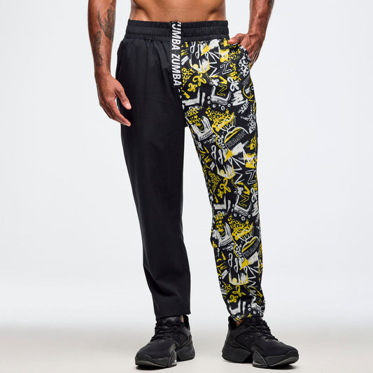 Sizzlin' High Waisted Zip Front Track Pants