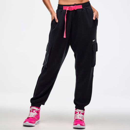 Sizzlin' Slouch Cargo Pants With Belt