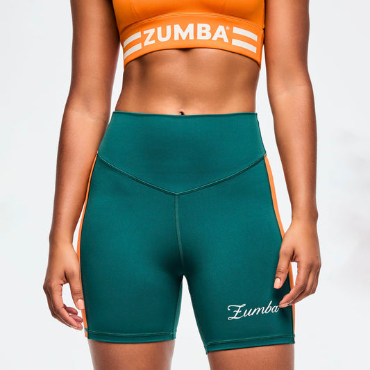 Class of 2001 Ultra High Rise Biker Shorts - Teal