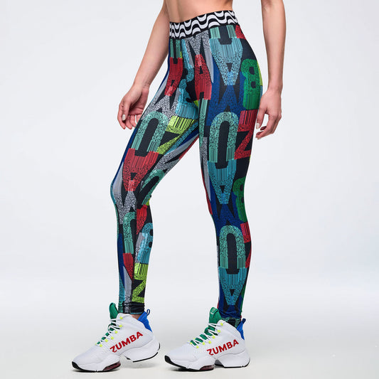 Latin Movement Z-Lift High Rise Ankle Leggings