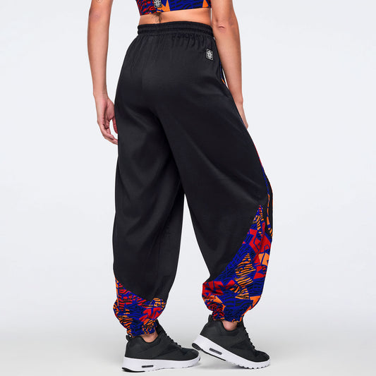 Wildbeat Woven Slouch Pants With Piping