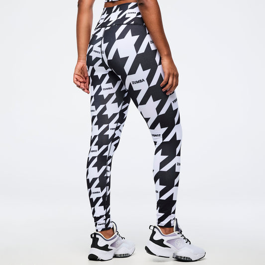 Zumba Amour Z-Lift High Waisted Ankle Leggings