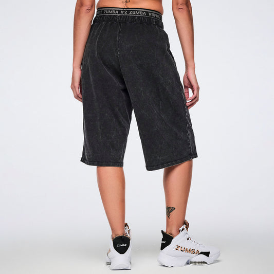 Wildbeat Double Waisted Cropped Wide Pants