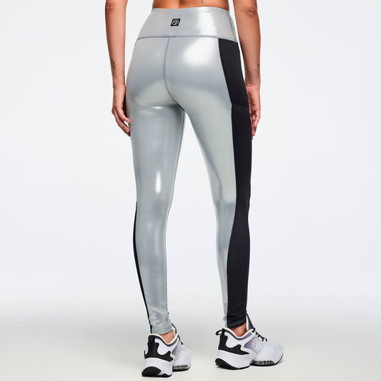 Zumba 25 High Waisted Ankle Leggings With Inserts